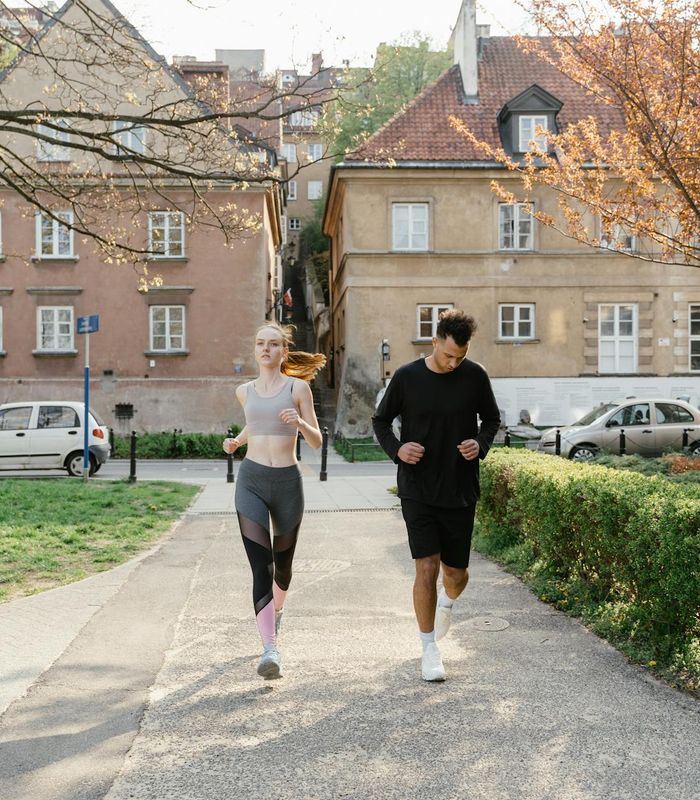 Abstract representation of active lifestyle and motion support